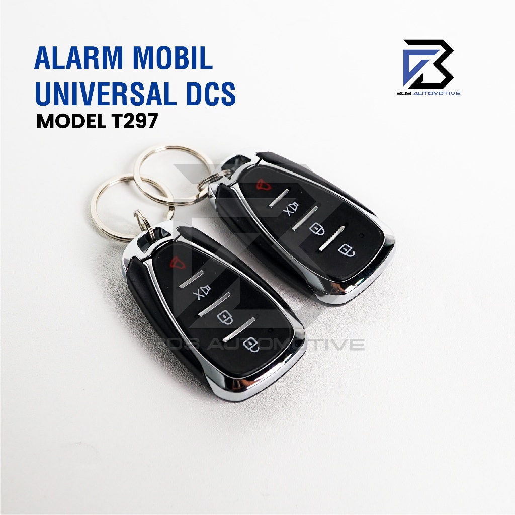 Alarm Mobil DCS Tuk â€“ Tuk Model Remot Kunci Remote Sliding Alarm Car Universal - foto-variasi-4