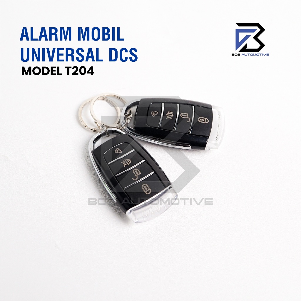 Alarm Mobil DCS Tuk â€“ Tuk Model Remot Kunci Remote Sliding Alarm Car Universal - foto-variasi-6