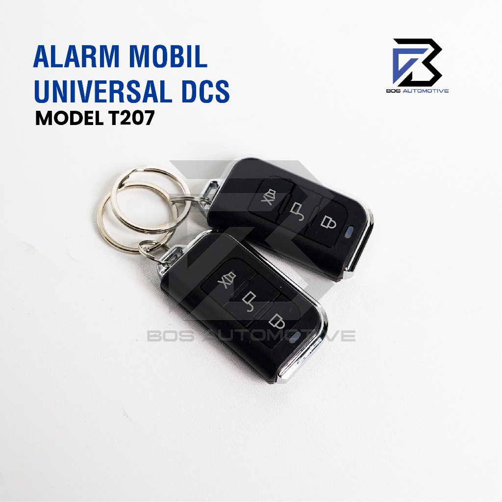 Alarm Mobil DCS Tuk â€“ Tuk Model Remot Kunci Remote Sliding Alarm Car Universal - foto-variasi-8