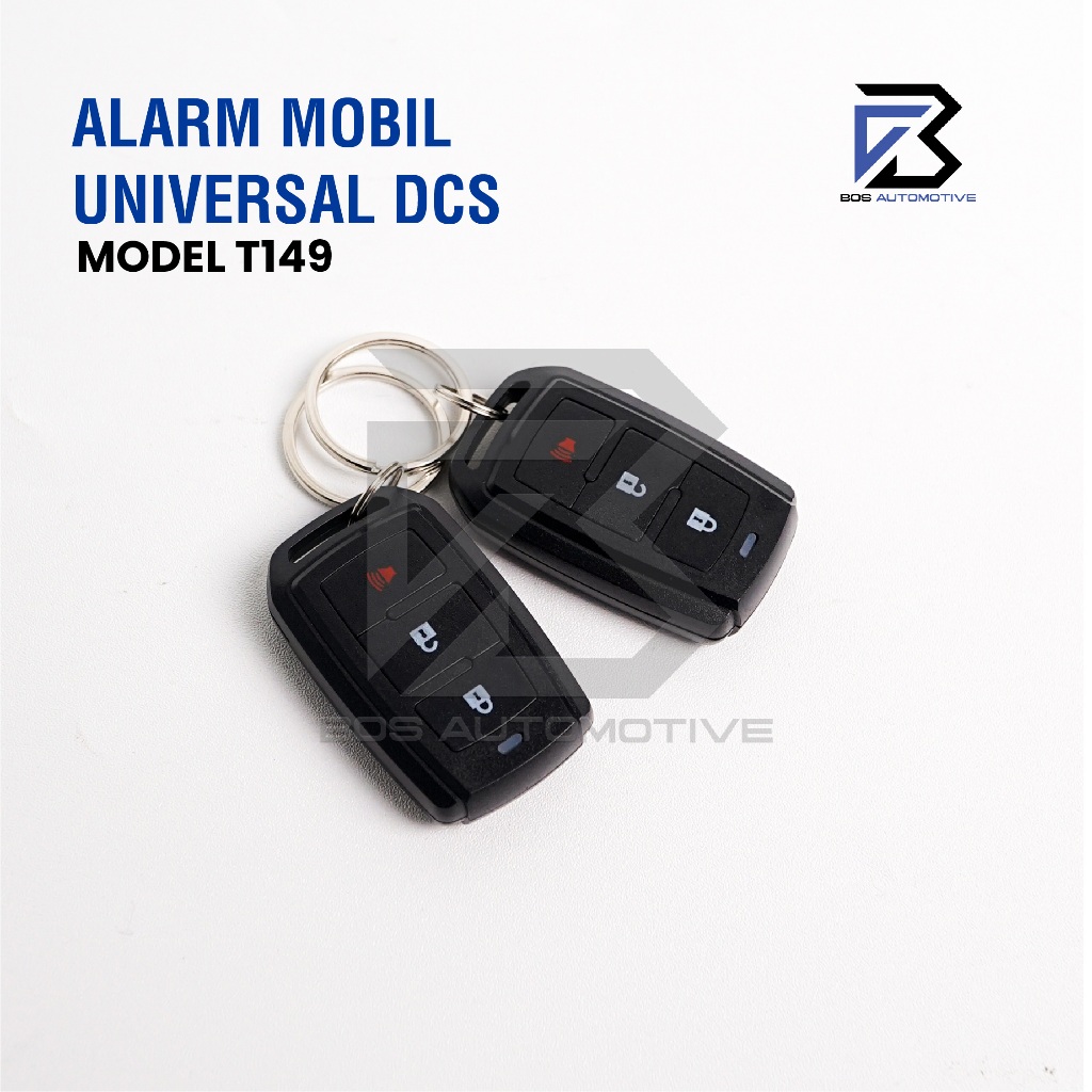 Alarm Mobil DCS Tuk â€“ Tuk Model Remot Kunci Remote Sliding Alarm Car Universal - foto-variasi-9