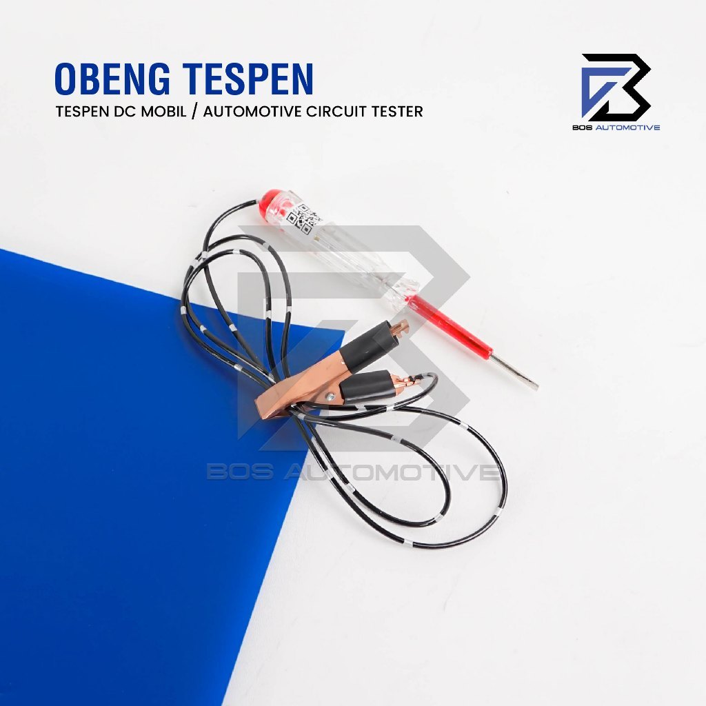 OBENG TESTPEN KABEL DC / TESPEN KABEL AKI DC / TEST PEN MOBIL MOTOR - foto-produk-1