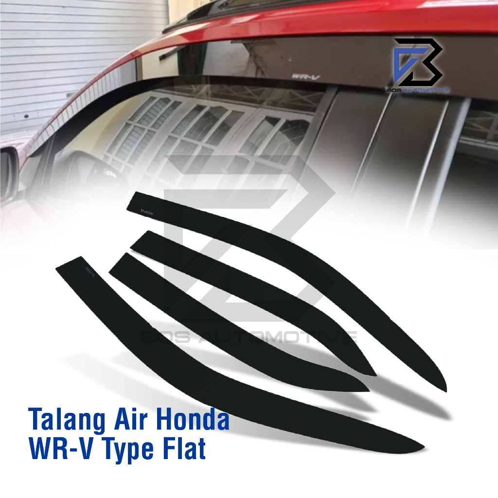 Talang Air Pintu Mobil Honda WRV 2022 â€“ 2023 Model Flat Rata 4 Pintu - foto-produk-3