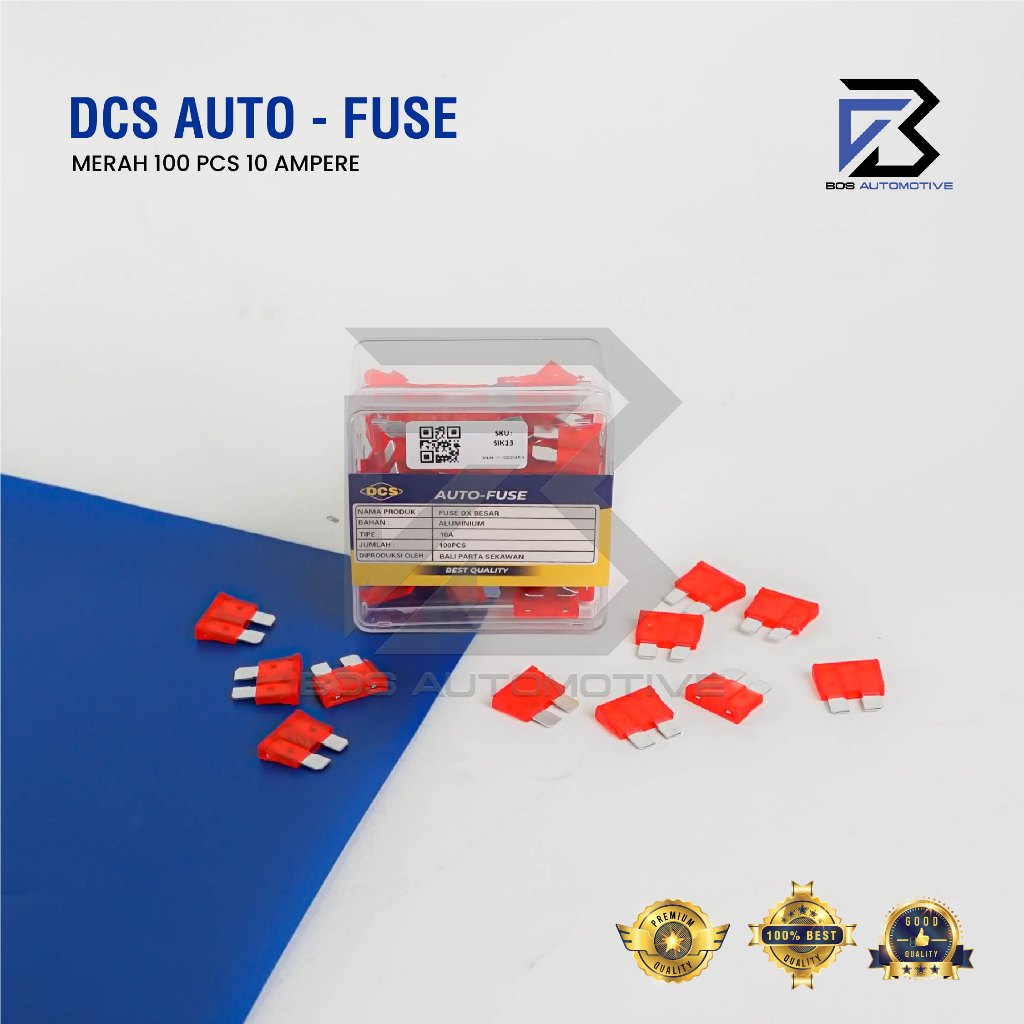 Fuse DX Besar 10A 15A 20A 25A 30A Sekring Tusuk Sikring Tancap Besar Mobil Motor Universal - foto-variasi-1