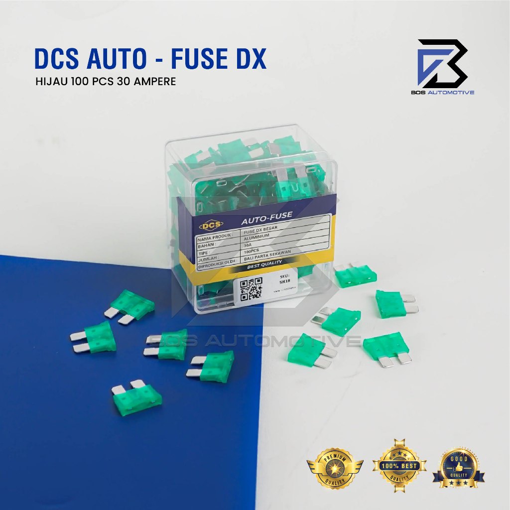 Fuse DX Besar 10A 15A 20A 25A 30A Sekring Tusuk Sikring Tancap Besar Mobil Motor Universal - foto-variasi-5
