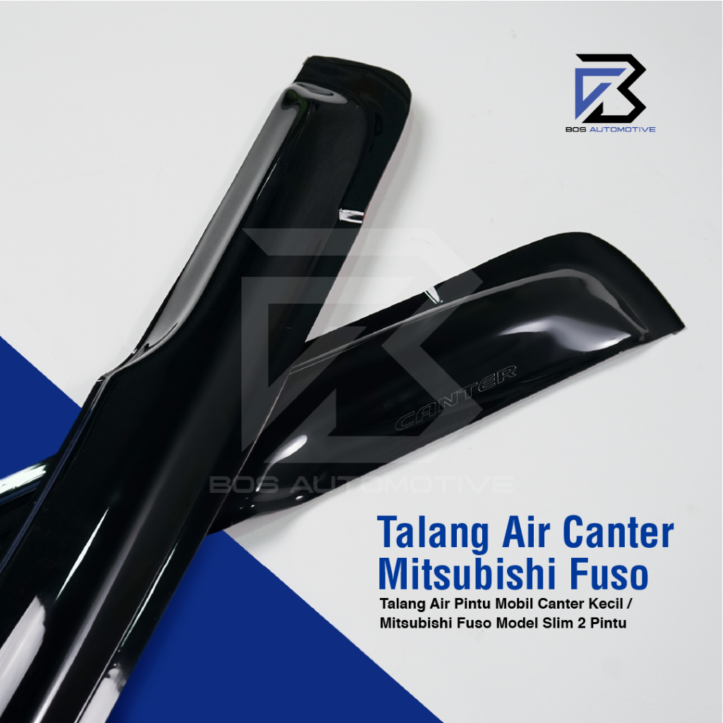 Talang Air Pintu Mobil Canter Kecil / Mitsubishi Fuso Model Slim 2 Pintu - foto-produk-1