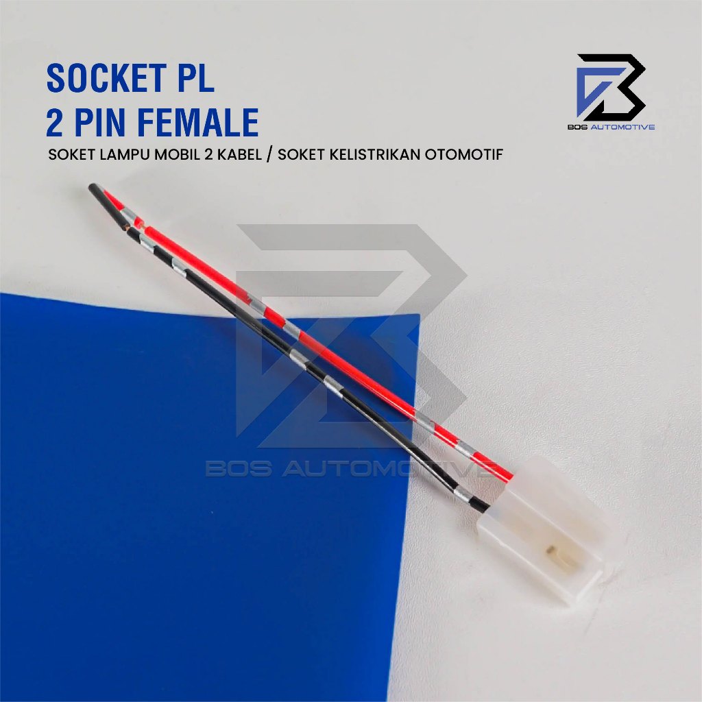 Soket Sambung 2 Pin Besar Socket Sambungan Kabel Konektor Mobil Motor - foto-produk-4