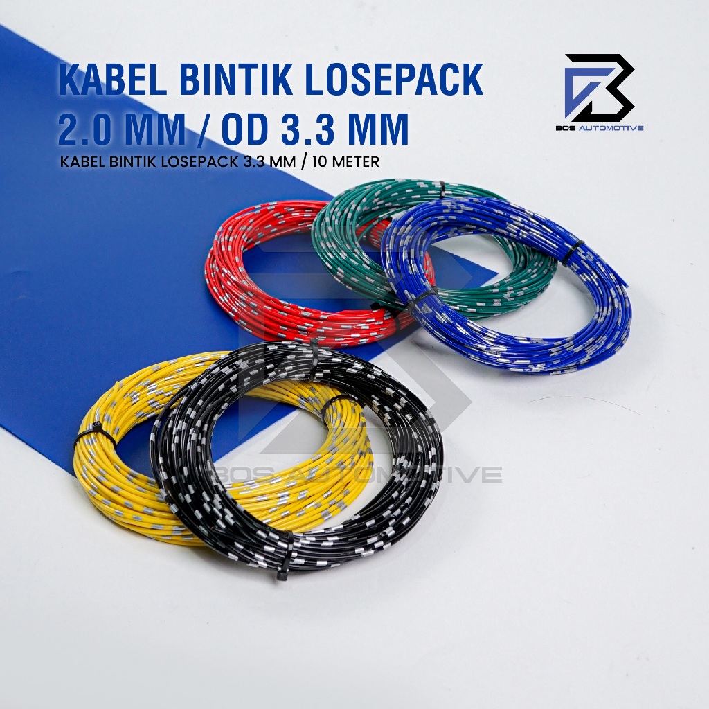 Kabel Bintik AVSS 2MM x 10M Kabel Otomotif Body Mobil Motor Serabut Tembaga - foto-produk-3