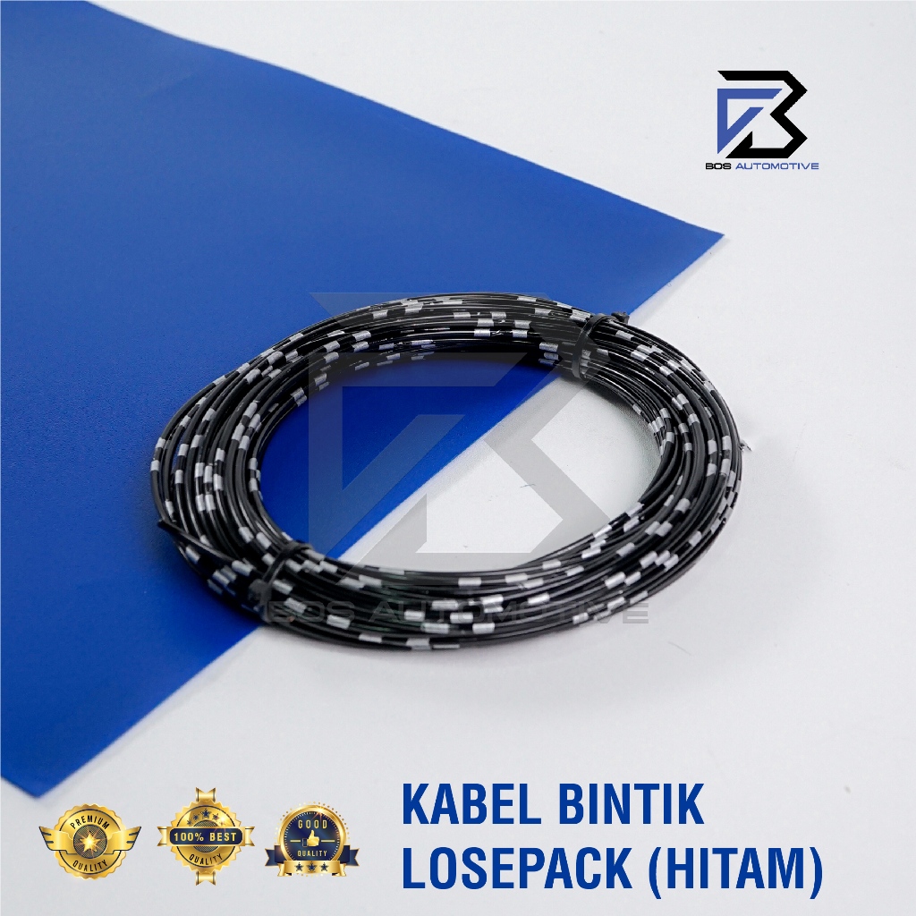 Kabel Bintik AVSS 2MM x 10M Kabel Otomotif Body Mobil Motor Serabut Tembaga - foto-variasi-1
