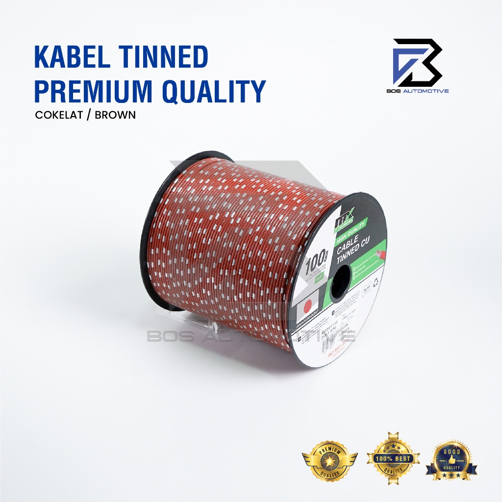 Kabel Bintik Tinned MX CU 0.5MM x 100M Kabel Body Serabut Lapis Timah MX Cable Mobil Motor New Premium - foto-variasi-6