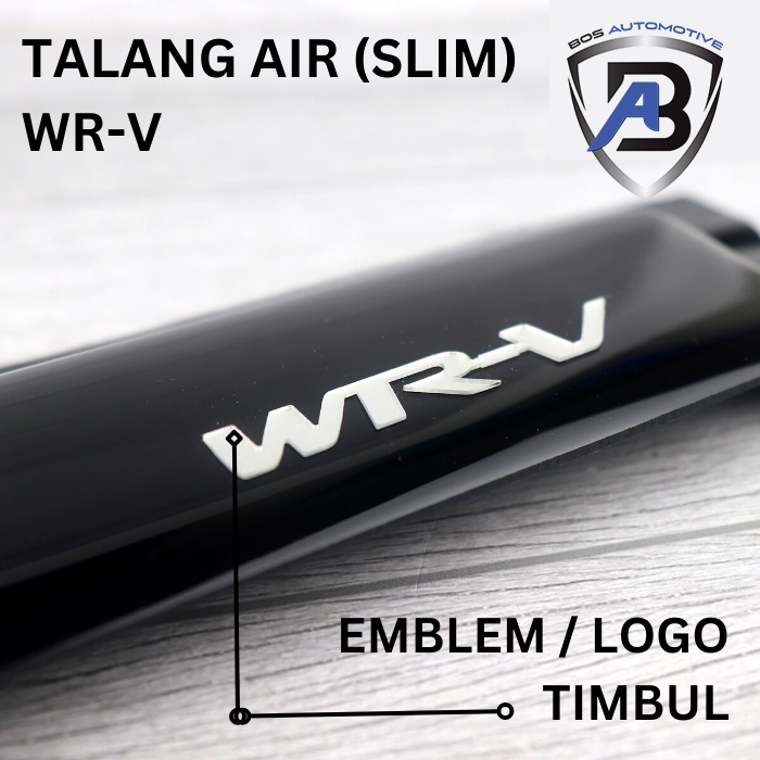 Talang Air Pintu Mobil Honda WRV 2022 â€“ 2023 Model Slim 4 Pintu - foto-variasi-2