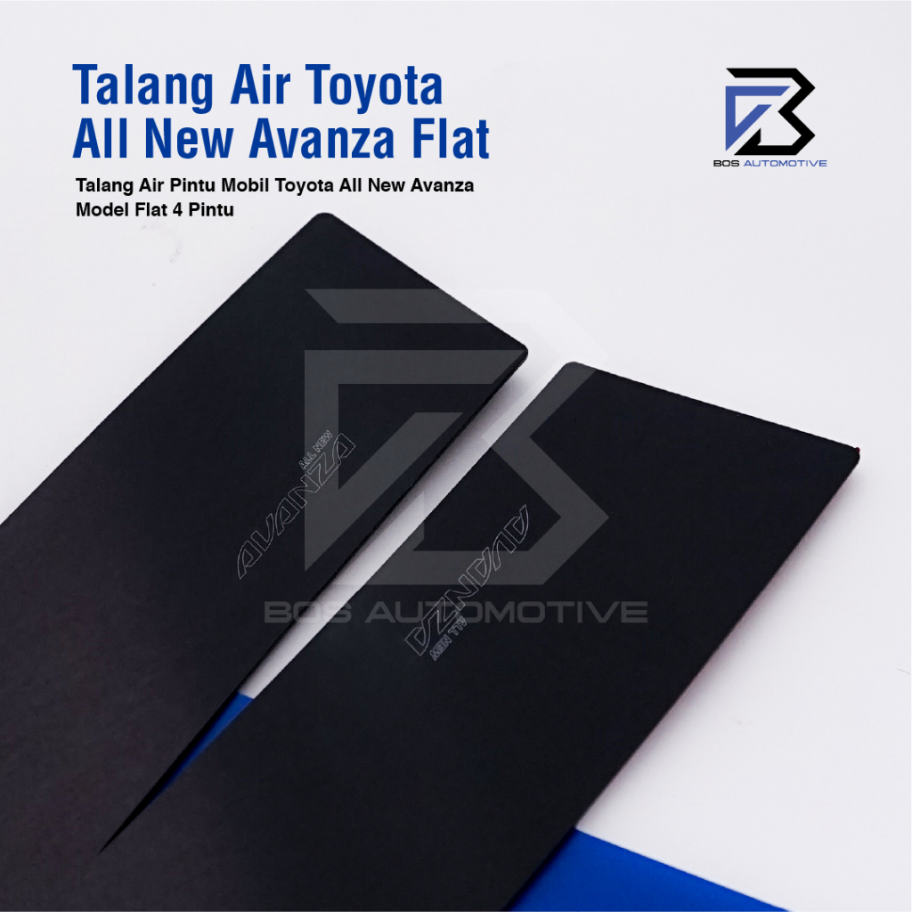 Talang Air Pintu Mobil Toyota All New Avanza 2011 â€“ 2014 Model Flat Rata 4 Pintu - foto-produk-1