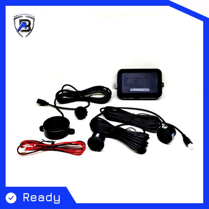SENSOR PARKING MOBIL SECURITY 2 TITIK BEP NON DISPLAY UNIVERSAL - foto-produk-2