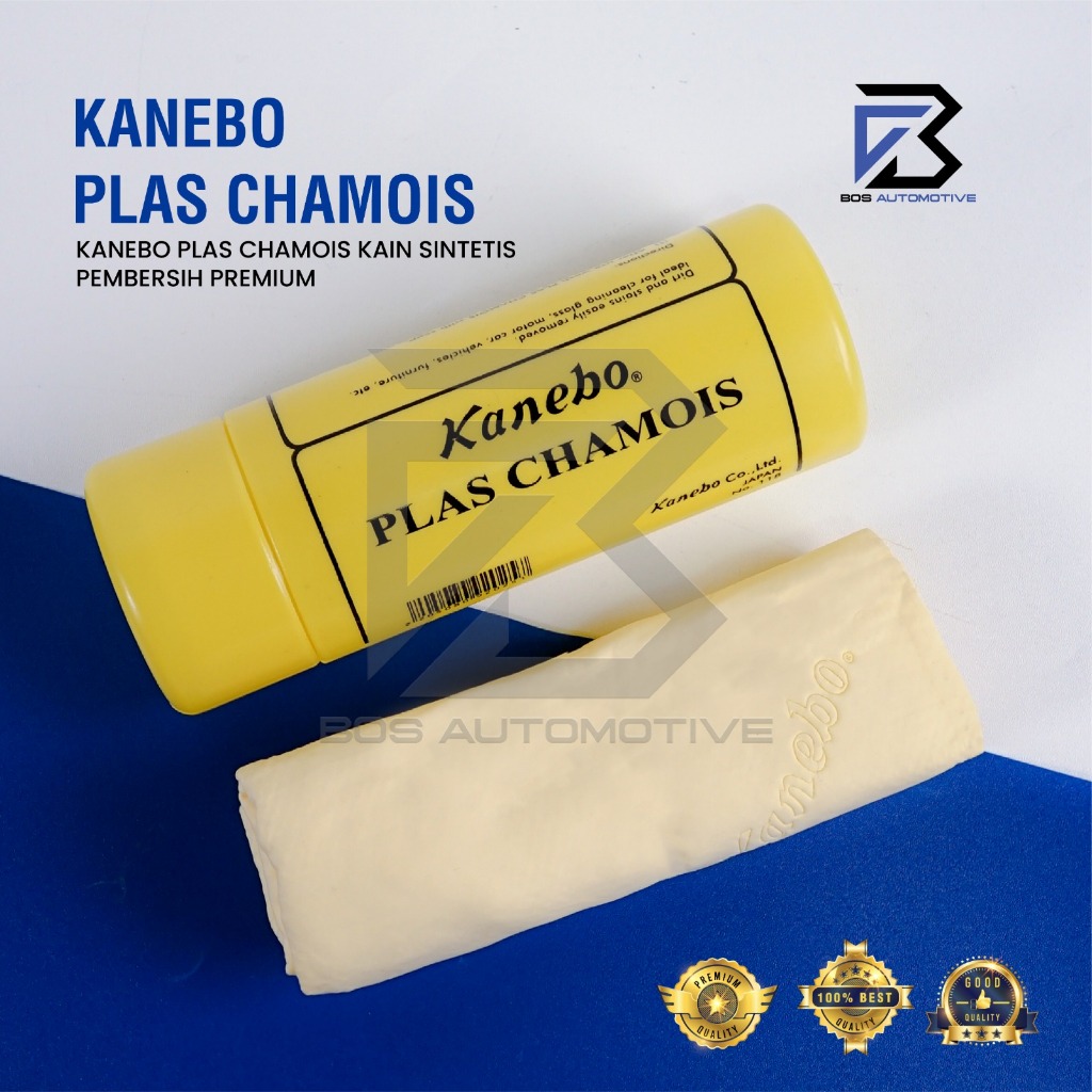 Lap Chamois / Kain Lap Mobil / Synthetic Cloth Kanebo Motor Ukuran Besar 43cm x 32cm Kain Lap Chamois Ukuran Besar Berserat Premium - foto-sampul