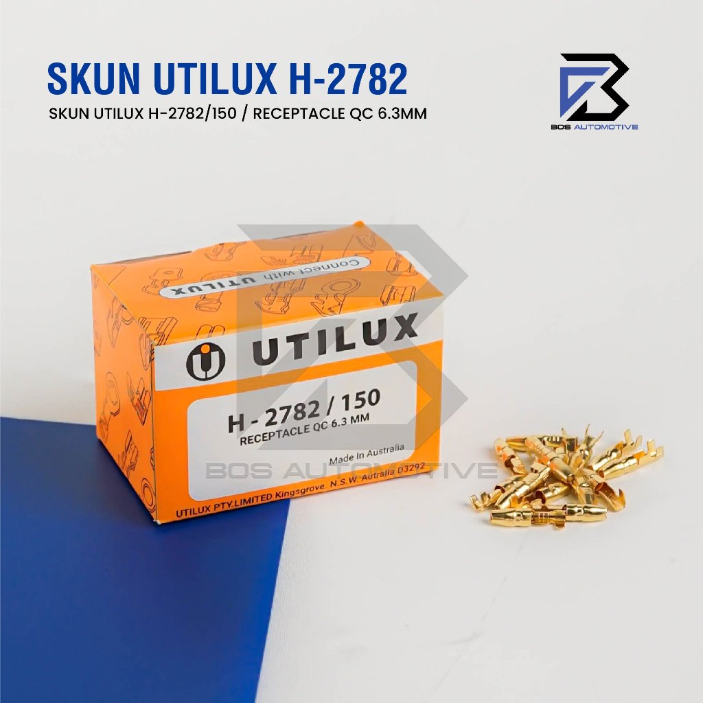 Terminal Skun UTILUX H-2782 Bulat Cowok Konektor Kabel Original - foto-produk-1