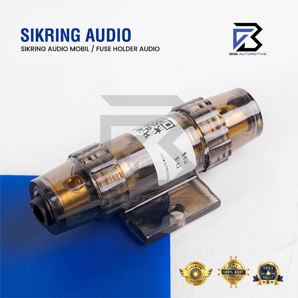 DCS Sikring Audio Mobil DCS / Sekring Sound Car / Fuse Holder - 60 Ampere Universal - foto-sampul