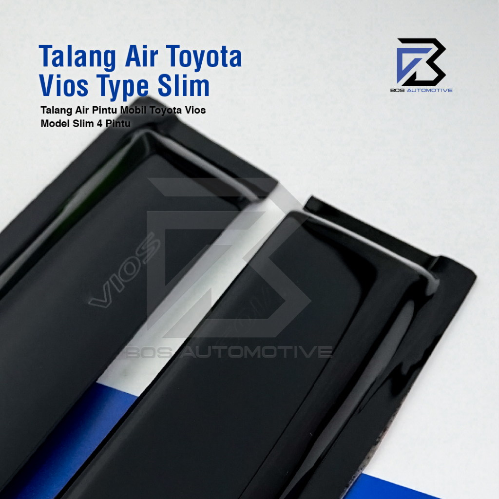 Talang Air Pintu Mobil Toyota Vios 2003 â€“ 2007 Model Slim 4 Pintu - foto-produk-1