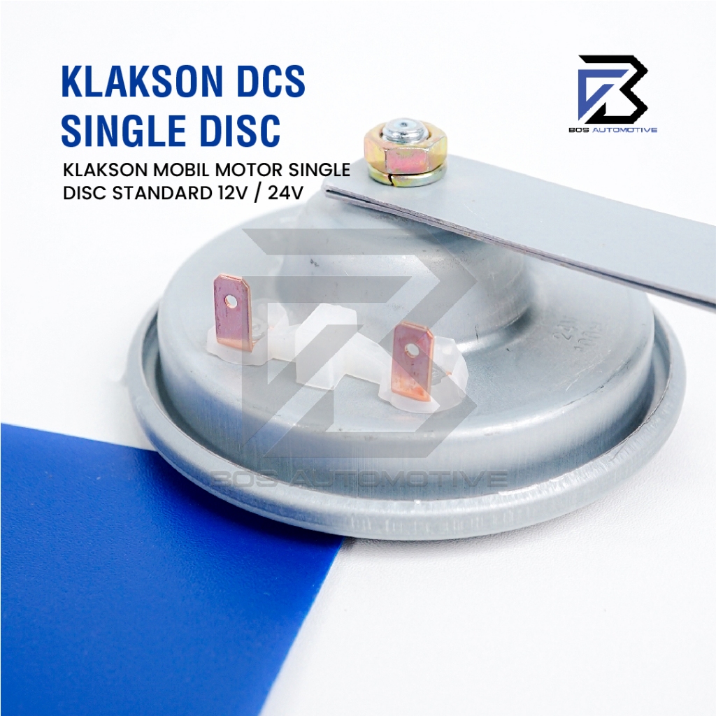 Klakson Mobil Motor DCS Mobil Motor Single Disc Standard 12V 24V - foto-produk-3