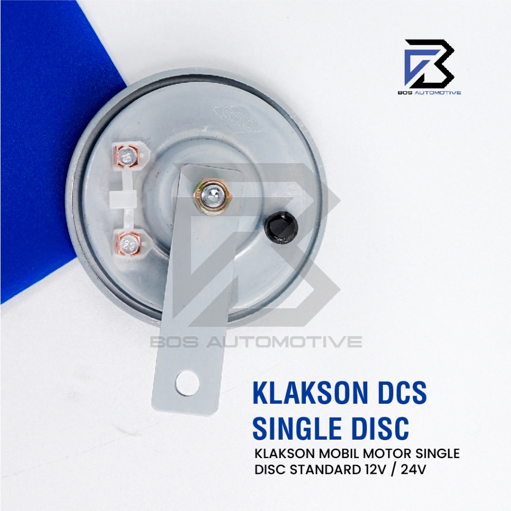 Klakson Mobil Motor DCS Mobil Motor Single Disc Standard 12V 24V - foto-produk-4