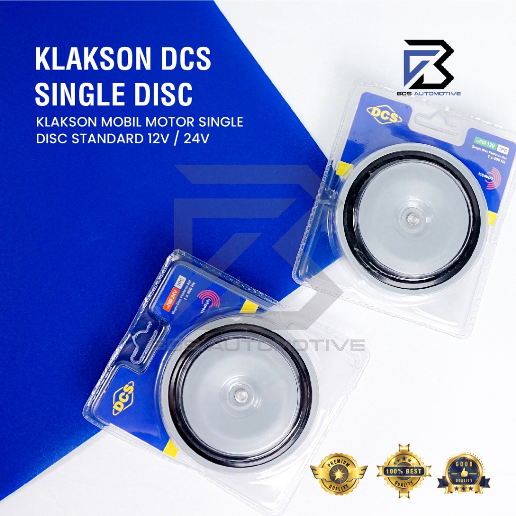 Klakson Mobil Motor DCS Mobil Motor Single Disc Standard 12V 24V