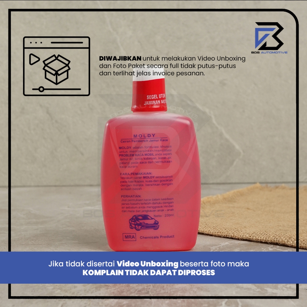Obat Pembersih Jamur Kaca / Noda Kuning / Kerak Kaca Mobil Universal - foto-produk-4