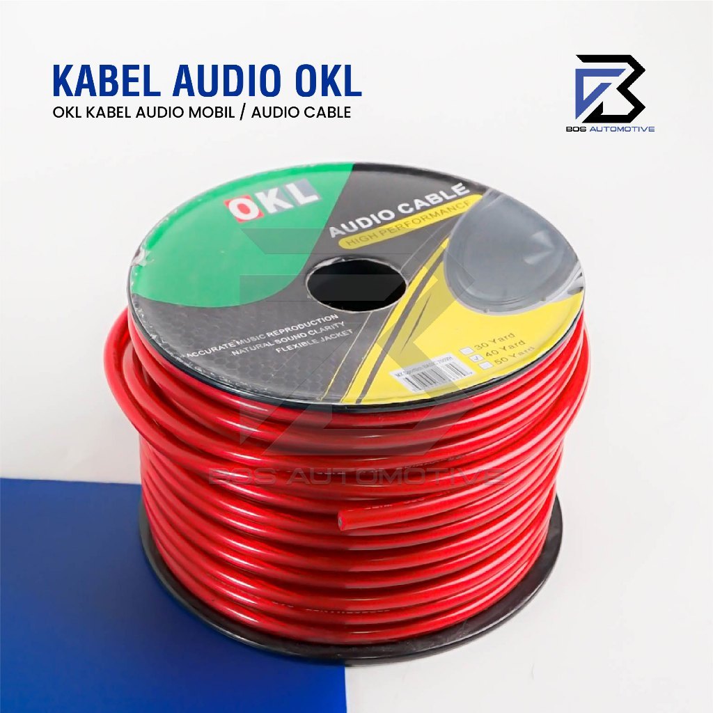 [OKL] Kabel Power Audio Mobil 8 AWG Kabel Speaker / Kabel Strum / Serabut Tembaga - foto-produk-3