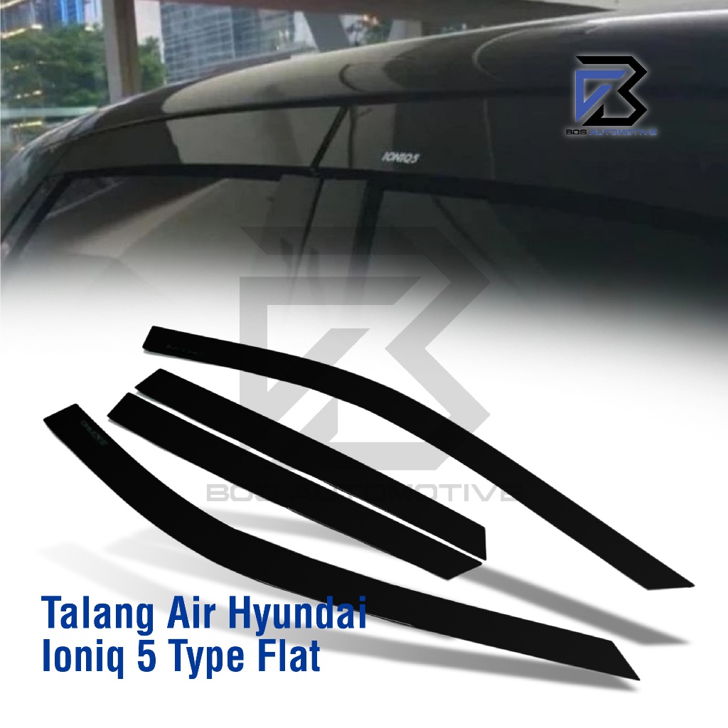 Talang Air Pintu Mobil Hyundai Ioniq 5 - 2023 Model Flat Rata 4 Pintu - foto-produk-5