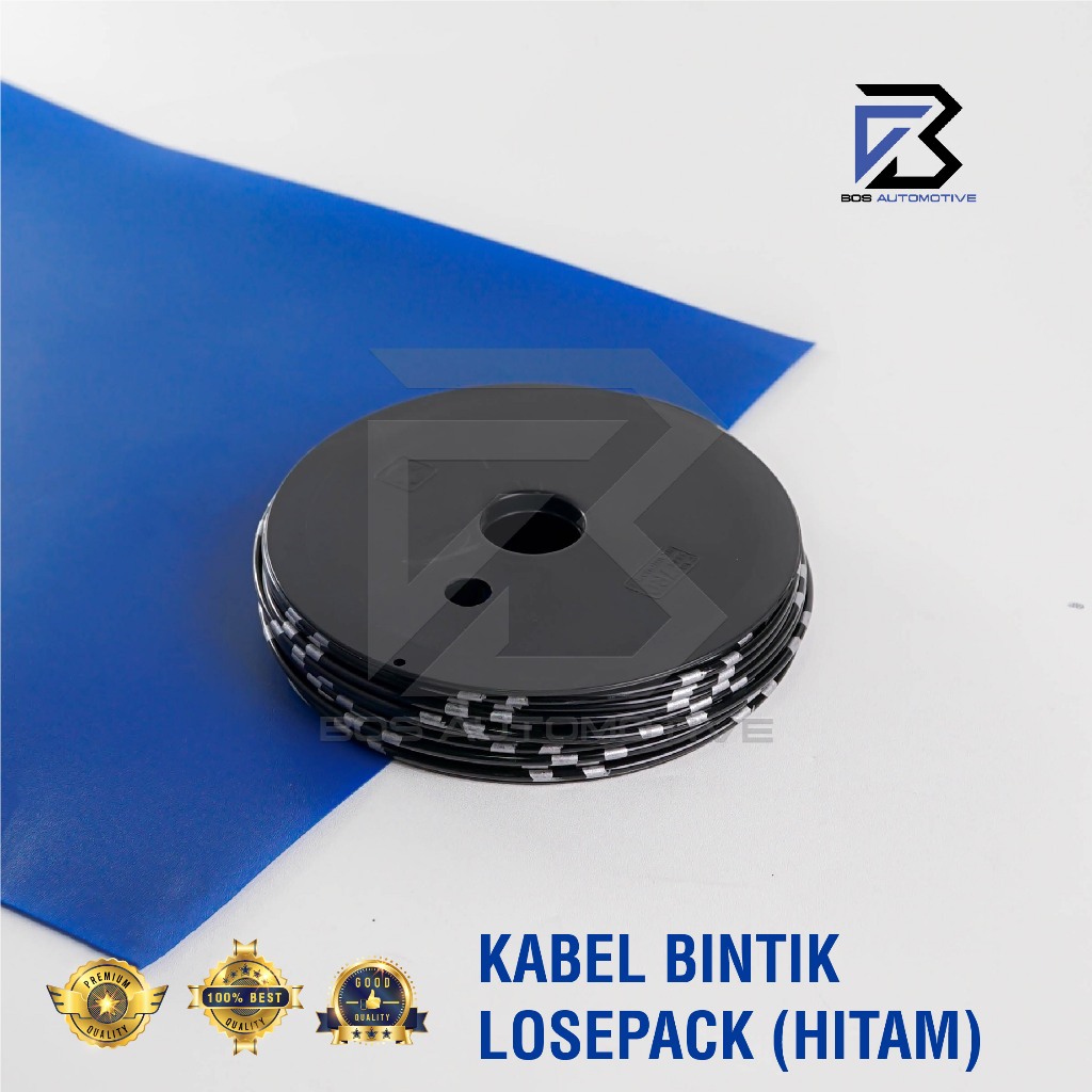 Kabel Bintik AVSS 1.25MM x 20M Kabel Otomotif Body Mobil Motor Serabut Tembaga (BOBIN) - foto-variasi-1
