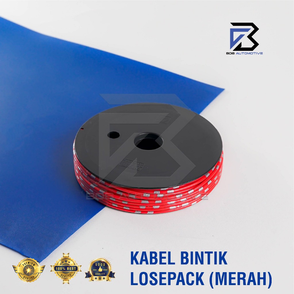 Kabel Bintik AVSS 1.25MM x 20M Kabel Otomotif Body Mobil Motor Serabut Tembaga (BOBIN) - foto-variasi-2
