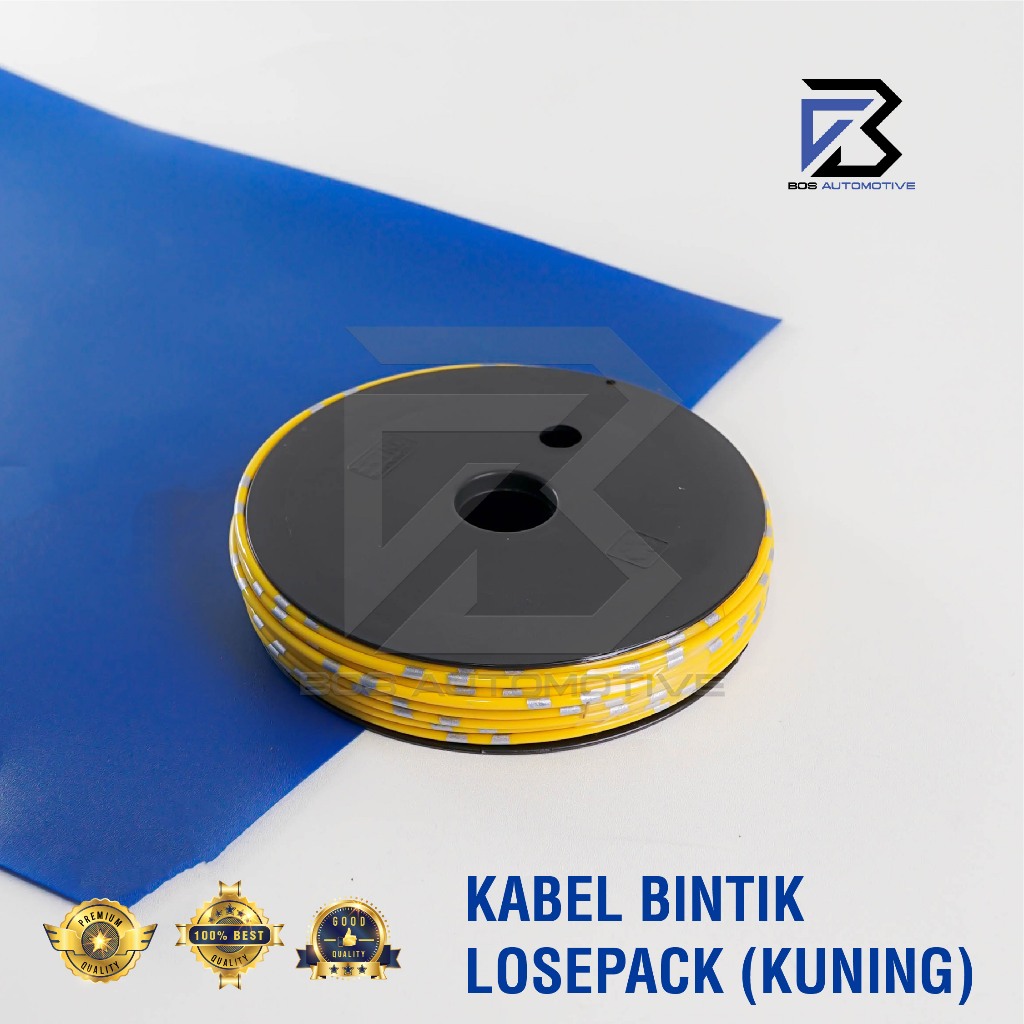 Kabel Bintik AVSS 1.25MM x 20M Kabel Otomotif Body Mobil Motor Serabut Tembaga (BOBIN) - foto-variasi-3