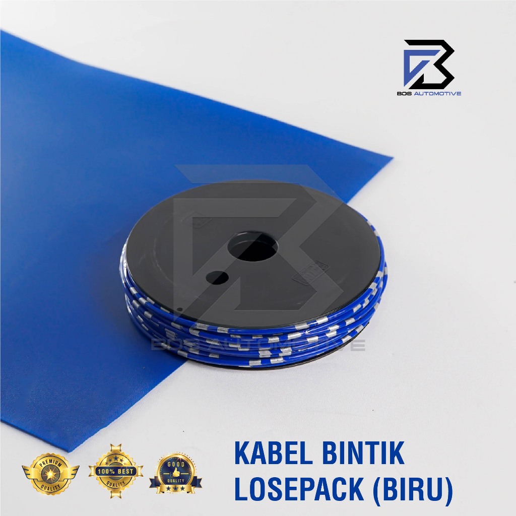 Kabel Bintik AVSS 1.25MM x 20M Kabel Otomotif Body Mobil Motor Serabut Tembaga (BOBIN) - foto-variasi-4