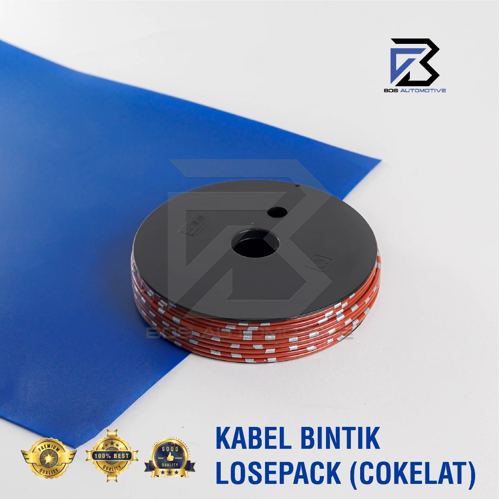Kabel Bintik AVSS 1.25MM x 20M Kabel Otomotif Body Mobil Motor Serabut Tembaga (BOBIN) - foto-variasi-8