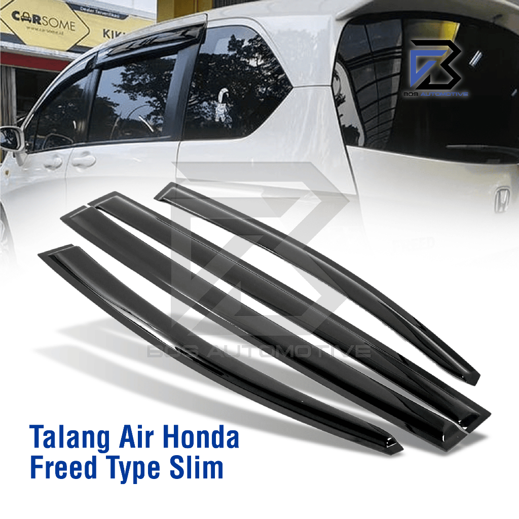 Talang Air Pintu Mobil Honda Freed 4 pintu Model Slim aklirik High Quality - foto-produk-4