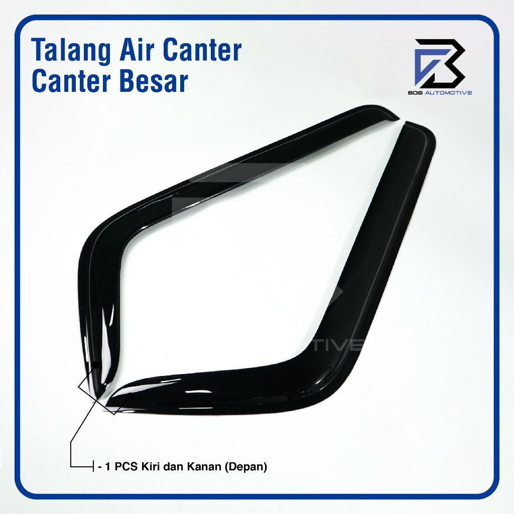Talang Air Pintu Mobil Mitsubishi Canter Besar Model Slim 2 Pintu - foto-produk-3