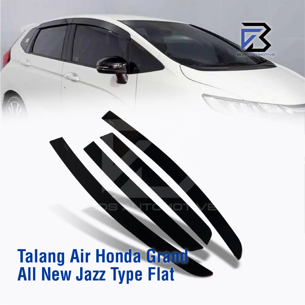 Talang Air Pintu Mobil Honda Grand New Jazz 2014 - 2020 Model Flat 4 Pintu - foto-produk-5