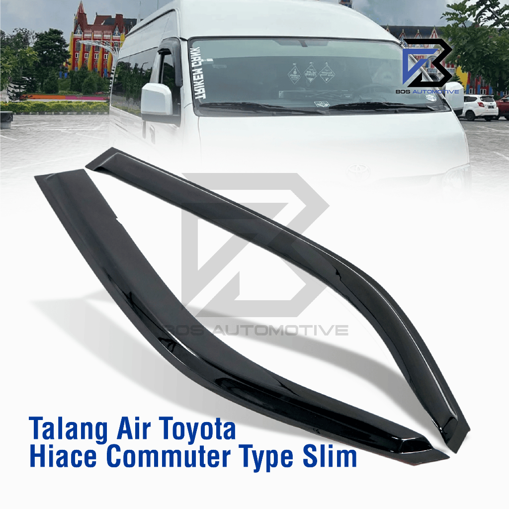 Talang Air Pintu Mobil Toyota Hiace Commuter 2023 - 2024 Model Slim 2 Pintu - foto-produk-4