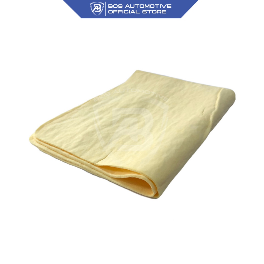 Lap Kanebo Serat / Chamois Synthetic Cloth Polos Lembaran Kain Lap Serbaguna Dapur / Mobil / Motor - foto-produk-2