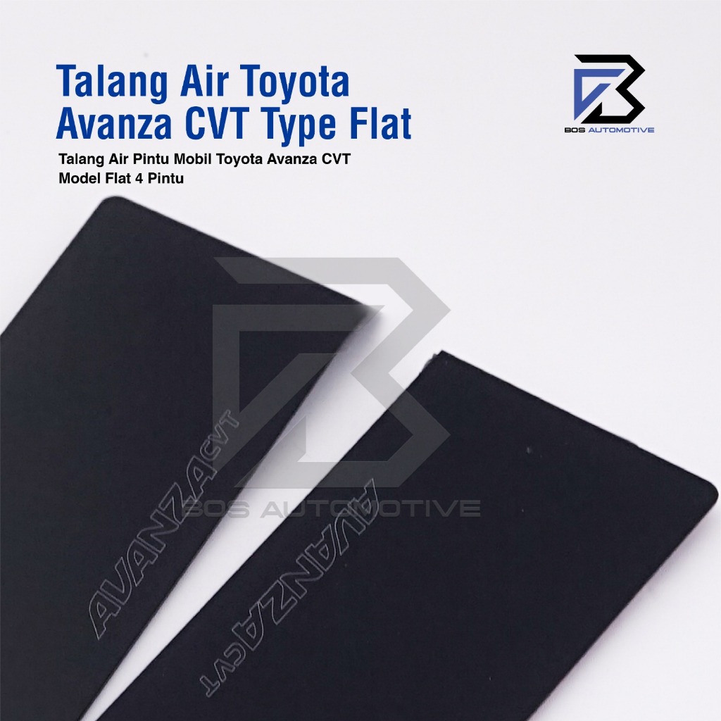 Talang Air Pintu Mobil TOYOTA Avanza CVT 2022 Model Flat Rata 4 Pintu - foto-produk-1