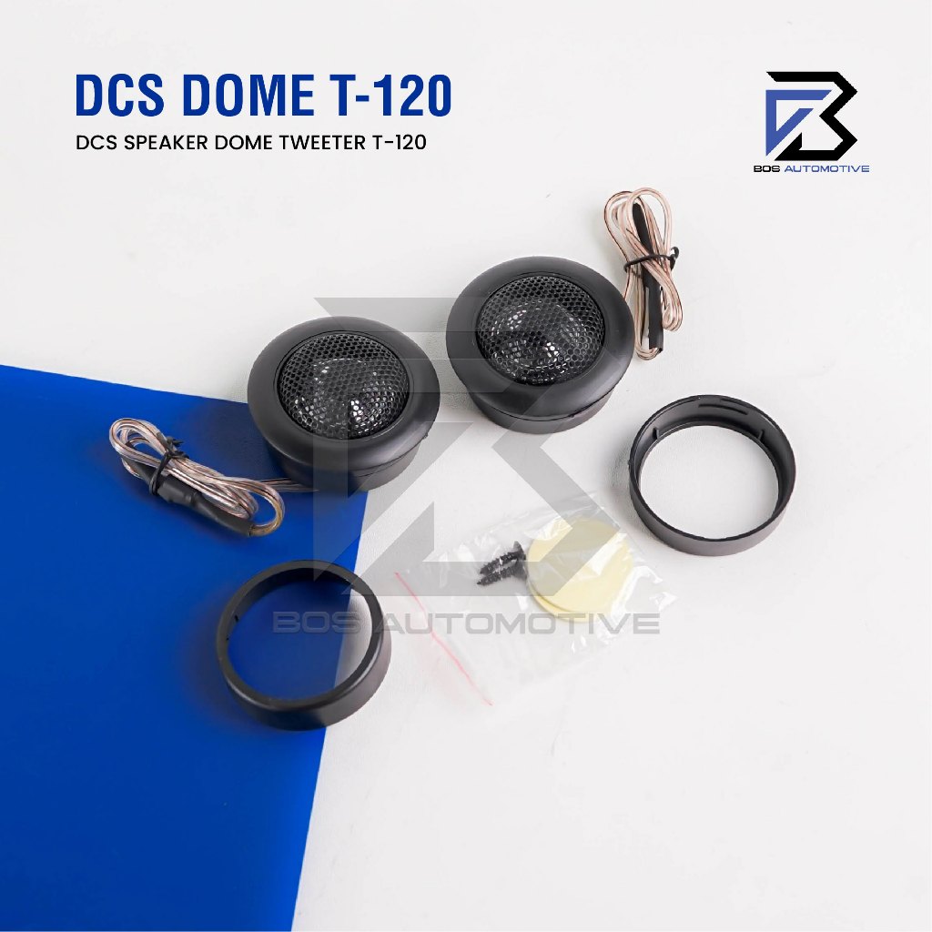 DCS Speaker Tweeter Mobil T-120 Dome Tweeter Universal 2 PCS - foto-produk-4