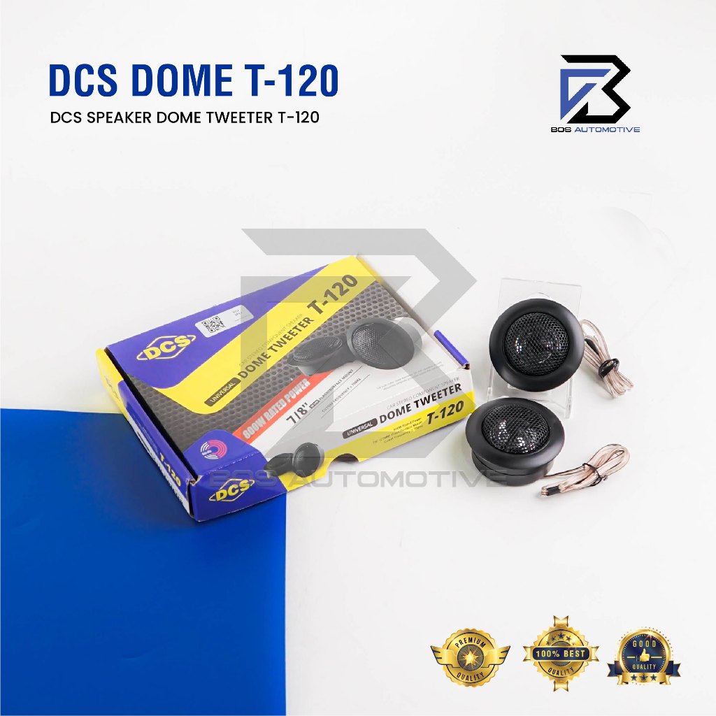 DCS Speaker Tweeter Mobil T-120 Dome Tweeter Universal 2 PCS