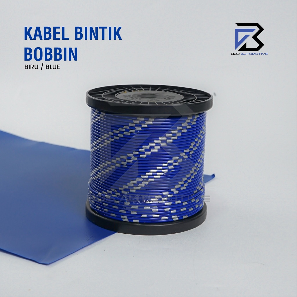 Kabel Bintik AVSS 1.25MM x 100M Kabel Otomotif Body Mobil Motor Serabut Tembaga (BOBIN) - foto-variasi-2
