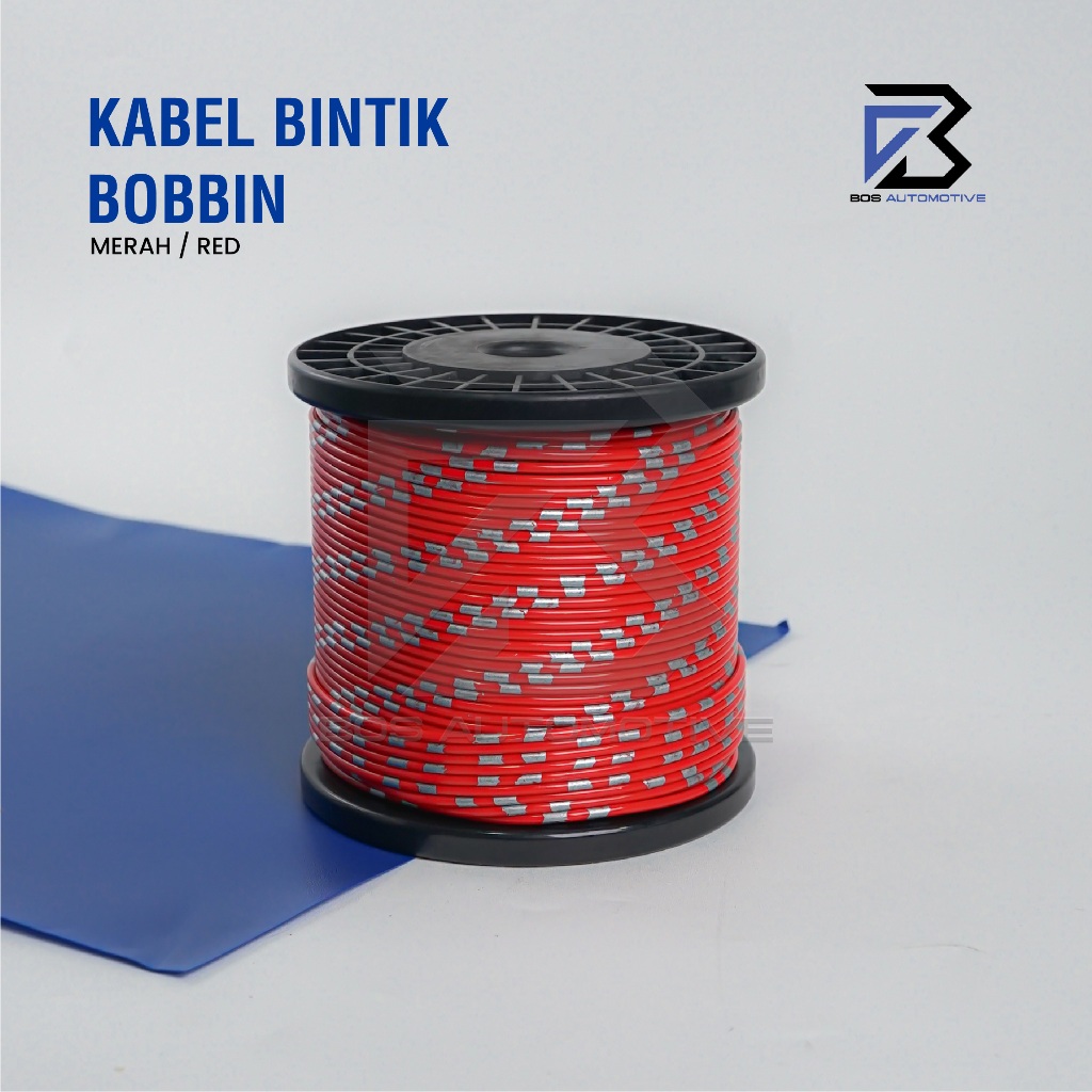 Kabel Bintik AVSS 1.25MM x 100M Kabel Otomotif Body Mobil Motor Serabut Tembaga (BOBIN) - foto-variasi-3