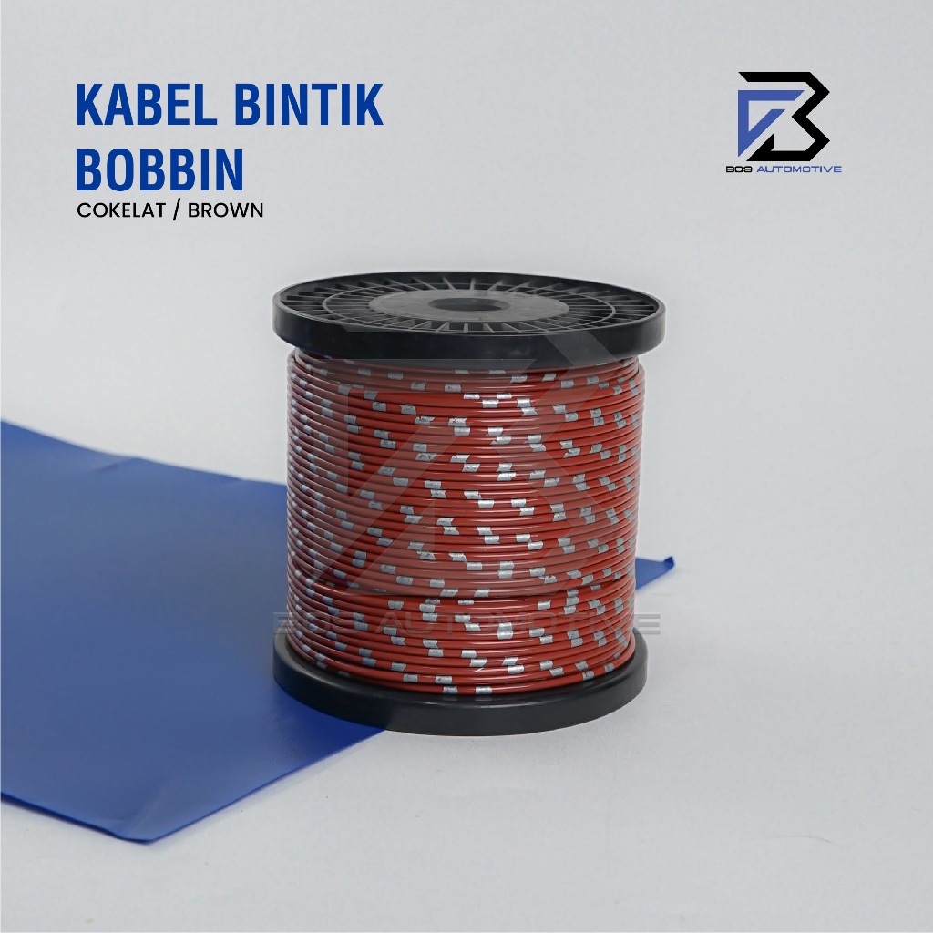 Kabel Bintik AVSS 1.25MM x 100M Kabel Otomotif Body Mobil Motor Serabut Tembaga (BOBIN) - foto-variasi-8
