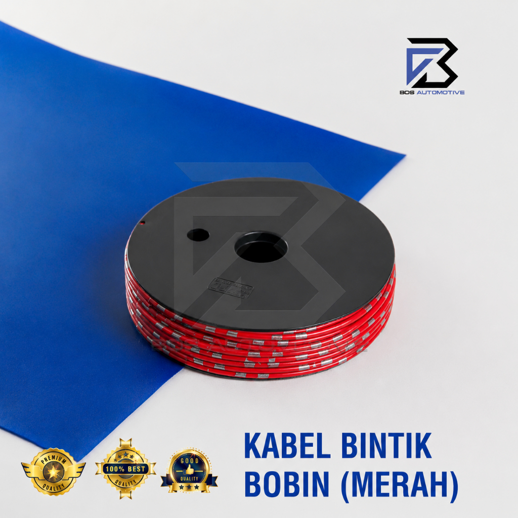 Kabel Bintik AVSS 1.5MM x 20M Kabel Otomotif Body Mobil Motor Serabut Tembaga (Bobin) - foto-variasi-2