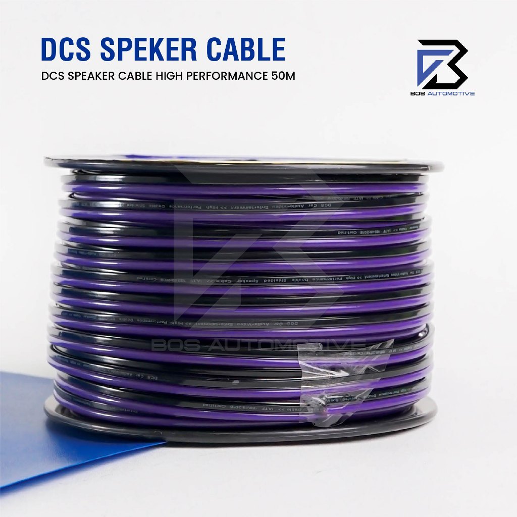[DCS] Kabel Speaker / Kabel Audio Mobil 16 AWG SPC88-62x0.15 50 Meter 54 Yard Serabut Tembaga (BOBIN) - foto-produk-3
