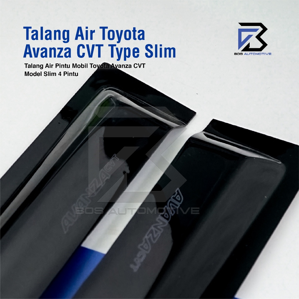 Talang Air Pintu Mobil TOYOTA New Avanza CVT 2022 Model Slim 4 Pintu - foto-produk-1