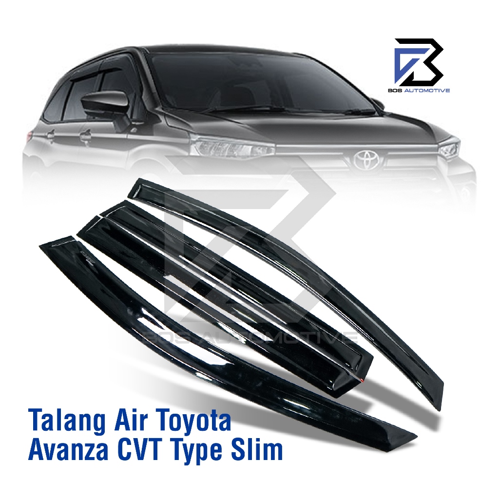 Talang Air Pintu Mobil TOYOTA New Avanza CVT 2022 Model Slim 4 Pintu - foto-produk-4