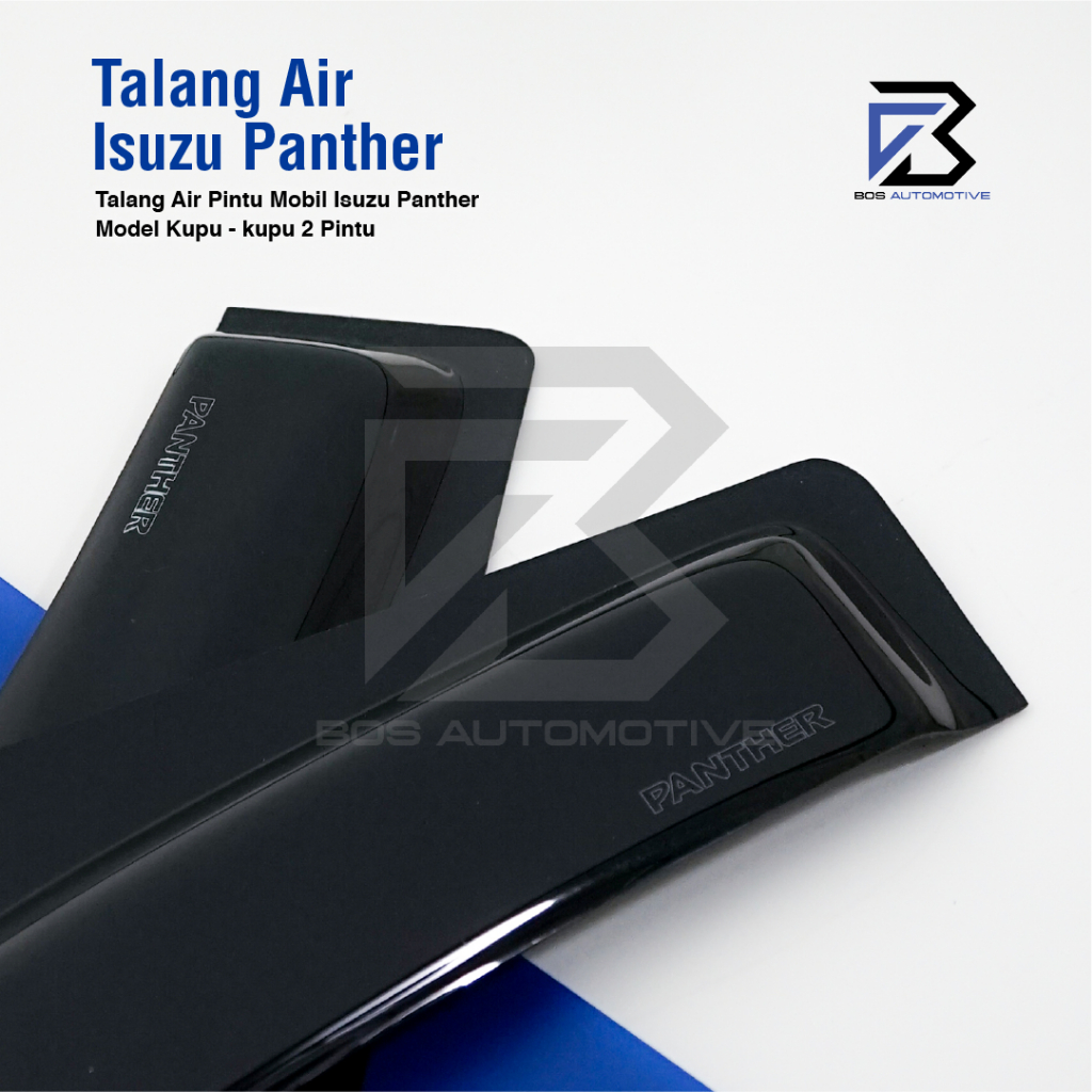 Talang Air Pintu Mobil Isuzu Panther Model Kupu - Kupu 2 Pintu Aklirik High Quality - foto-produk-1