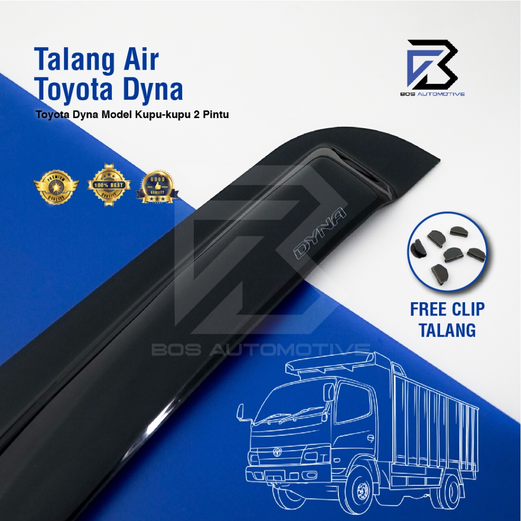 Talang Air Pintu Mobil Isuzu Panther Model Kupu - Kupu 2 Pintu Aklirik High Quality
