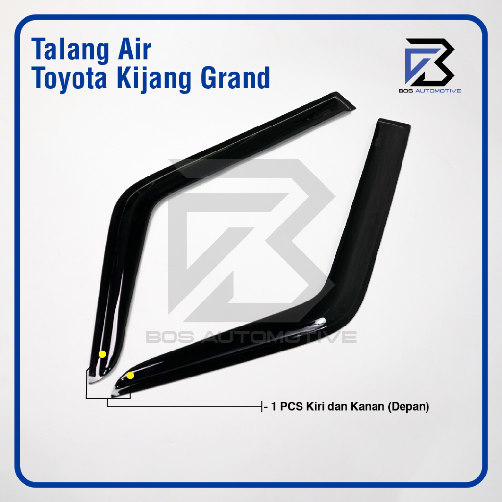 Talang Air Pintu Mobil Toyota Kijang Grand Model Slim 2 Pintu - foto-produk-3
