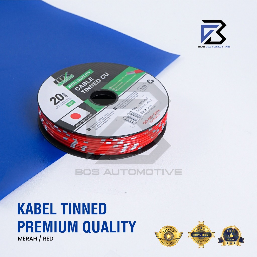 Kabel Bintik MX Tinned CU 0.85MM x 20M Kabel Body Serabut Lapis Timah Cable Mobil Motor Premium - foto-variasi-2